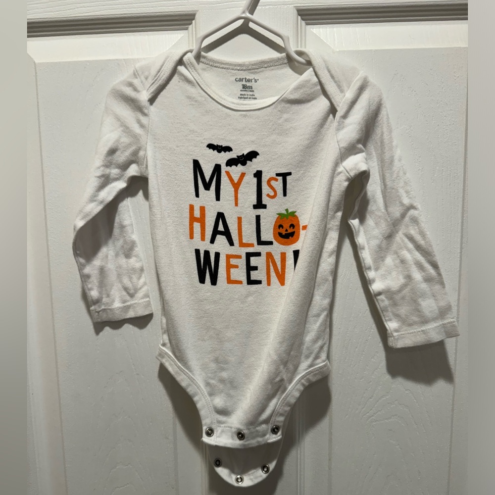 Carters My First Halloween Onesie.